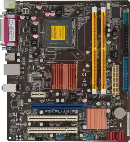 ASUS P5KPL-AM/PS Motherboard Intel G31 LGA 775 Micro-ATX DDR2 4GB support Core 2 Duo E6400 E8190 QX9