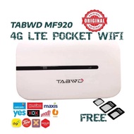 TABWD MF920 Pocket WiFi 4G Router MiFi Router 4G LTE Pocket WiFi Modem 4G Pocket WiFi