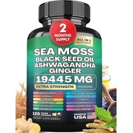 Minyak benih hitam himalaya tulen & Ashwagandha kunyit halia Vitamin C D3 JOAI