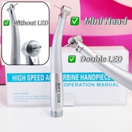 BXY Dental Handpiece MINI head double LED children handpiece for Tooth Ache 2 hole/4 hole Ceramic ca