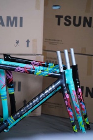 Tsunami SNM300 SNM 300 2022 Frameset Frame Set Sepeda Fixie Fixed Gear