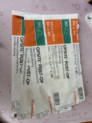opsite post op absorbent waterproof and bacteria proof film dressing 剖腹產適用傷口貼