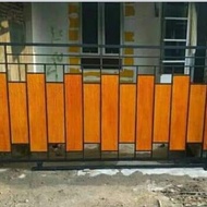 pintu pagar rumah minimalis grc