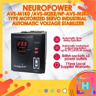 NeuroPower 1000/2000/3000VA AVR Industrial Motorised Automatic Voltage Stabilizer AVS-M1K0 M2KE M3K0