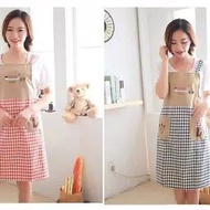 KATUN Cooking Apron Cotton Cloth Apron Korean Cooking Apron Home Apron ZCMK