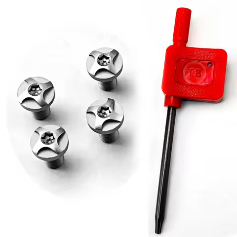 Custom 1911 Grips Screws 416 stainless steel CNC T8 torx Screws