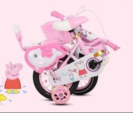 BBCWPbike-折疊款全新12吋摺疊單車兒童單車peppa pig單車 438元  包送貨或包安裝好，另有14/16/18吋