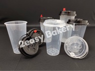 PP IC Cup (20sets±) /Clear Cup / Milk Tea Cup / Boba Cup / Transparent Cup / Disposable Cup / Plasti