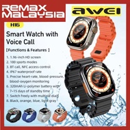 Awei H16 Smart Watch 2.01 inch Full Touch Screen Bluetooth Call GPS Fitness Smartwatch