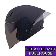 ZEUS HELMET ZS-631 WITH DOUBLE VISOR AND SPOILER