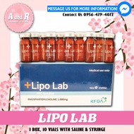 AnR LIPOLAB (Mesolipo) 1 BOX, 10 VIALS with complete SET • 100% KOREA
