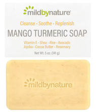 mild by nature - 芒果薑黃香皂 141克 (含芒果油 維生素 E 乳木果油 蘆薈 薑黃 牛油果油 荷荷巴油 可可脂 迷迭香)