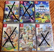 二手Switch game 薩爾達傳說/符文工廠Rune Factory
