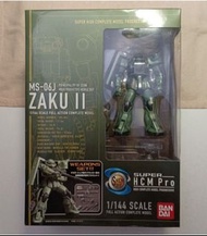全新未開/盒背凹⚠️SHCM-Pro Zaku II MS-06J 渣古2 量產型 綠渣 1/144 Bandai Super HCM pro
🚫不即日出貨⚠️留意指定時地/付$方法
🚫睇字 出價+時
