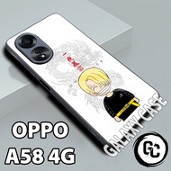 Softcase glossy OPPO A58 4G/case OPPO A58 4G Anime/case OPPO A58 4G glitter/casing/CASE OPPO A58 4G