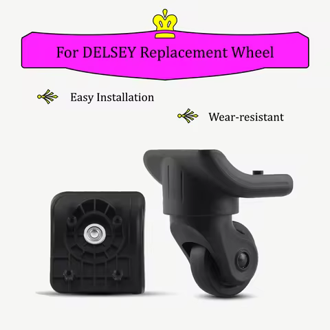 Suitable For DELSEY Replacement Wheel Trolley Case Accessories Wheel Luggage Accessories Universal W