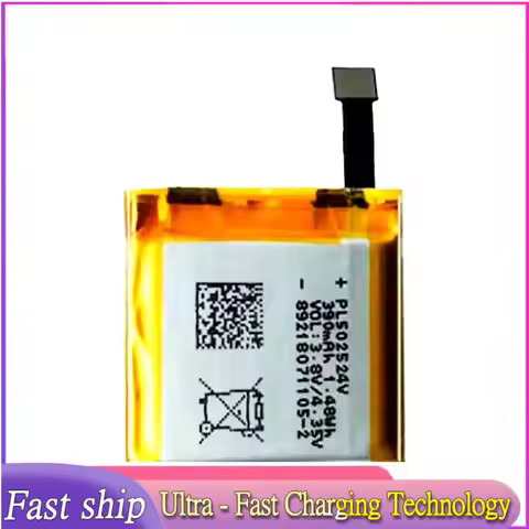 PL502524V With Wires For Huami Amazfit Trex T-Rex Pro Watch Battery 390Mah Safe