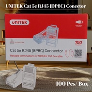 UNITEK Rj45 Cat 5 Connector Unitek 8P8C contents 100pcs YOT18TP Modular Plugs