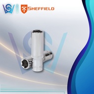 SHEFFIELD 1/2" DR. 6pt Standard Box Deep Socket (10- 32mm) Cr-V Steel Impact Hex Spana Soket Panjang