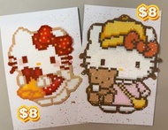 Kitty拼豆成品
