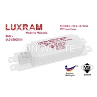 LUXRAM 18W-20W / 36W-40W 6W Low Loss [JKR Standard] Fluorescent Lamp Ballast / Choke For Tube /PHILI
