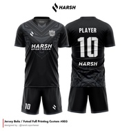 Ready || Jersey Baju Futsal\Bola Custom Full Printing Free Nama