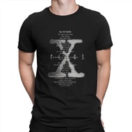 TShirt Khas X Files Poster The X Files T Shirt Kasual T-shirt Jualan Panas Untuk Lelaki Wanita