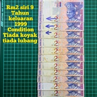 (A95) Rm2 siri 9 duit kertas lama duit lama mata wang lama jual beli duit lama barang lama sing aisy