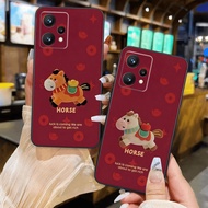 Realme 9 4G / 9i / 9 Pro / 9 Pro+ / C31 case in Horse CNY Lucky Horse for luck and fortune