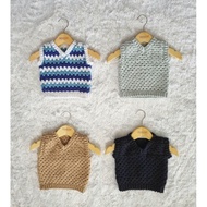 ZEMED ROMPI BAYI RAJUT HANDMADE #rompi #vest ##rompirajut #rompirajutbayi #rompipremium #rajutan