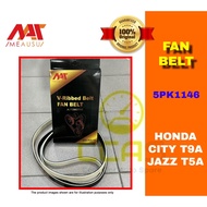 MEAUSU FAN BELT HONDA CITY T9A  JAZZ T5A 5PK1146 MSFB-5PK-001