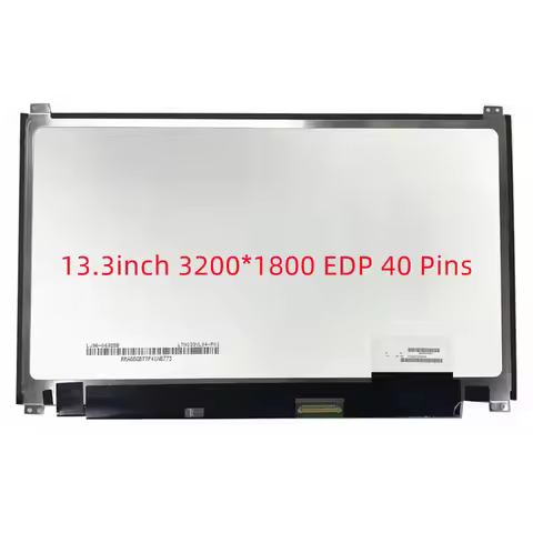 13.3'' LTN133YL04-A02 LTN133YL04-P01 LTN133YL04-P02 Laptop LCD Screen Display Panel QHD 3200*1800 ED