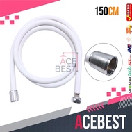 Toilet Shower Hose Flexible Shower Jet Hose 1.5 m PVC Plastic G-57