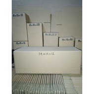 34x14x12 cm plain sturdy cardboard