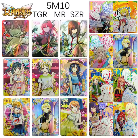 Goddess Story 5M10 MR TGR SZR Nakano Miku Rin Hoshizora Ijichi Nijika Kita Ikuyo Collectible cards F