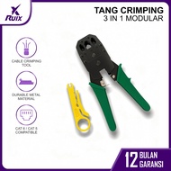 RUIX Crimping Tool Pliers BS-D3268 / OUJ-2028 Crimper Cable RJ45 RJ11 4P/6P/8P for Ethernet Connecto