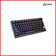 ㍿ ⊕ ☋ RAKK TALA 81 Keys Trimode Gaming Keyboard| RGB| Universal Hotswap| Gasket Mount|