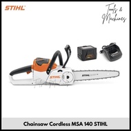 Bisa E-Faktur Chainsaw Cordless Msa 140 Stihl Asli / Bor Cas Baterai