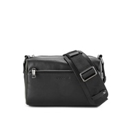 Obermain Men's BAG BRUNO SLING BAG - L Black OBC1065BK