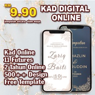 Kad Kahwin Digital - E-Kad Kahwin I Wedding Invitation I Digital Invitation / Engagement