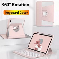 For IPad Air 5 Air 4 10.9 10th Pro 11 2022 21 20 18y Air 3 2 1 10.2 9th 8th 7 5th 6 9.7 2017 Detachable Case and Cover with Bluetooth Keyboard 360 Rotate