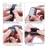 [SG FREE ] PC Cover Case For T500 ft50 t5 pro q99 ft30 T5 W34 F10 T55 T5s W55 M33 C200 smart watch i