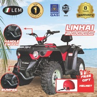 ATV LINHAI YAMAHA 200CC 2 YEARS WARRANTY ONLY