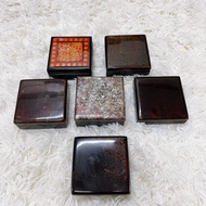 Multi-purpose high-quality lacquer box for storing small office and home items, as a meaningful gift