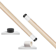 WEISHIDUN  หัวคิวโต๊ะพูล TG045  13มมปลายใหญ่ | สำหรับ8ลูกและ9ลูก | คิวบ้านผู้เริ่มต้น