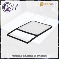 PST Air Filter 17801-BZ060 (AF-BZ060) - Toyota Avanza (1st Gen) 1.3 2006-11/1.5 2004-11