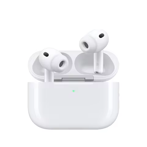 Apple AirPods Pro 3 Wireless Earbuds with Active Noise Cancellation, 3D Spatial Audio, Heart Rate Mo