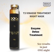 DOC+ T3 VINASSE TREATMENT NIGHT MASK 酒糟高级排毒吸附面膜 (50G) Skin Care  (Cleanses the skin of dead skin cel