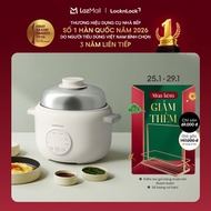 Nồi điện đa năng LocknLock Digital multipot EJP186IVY lòng nồi chống dính có chức năng hẹn giờ dung 