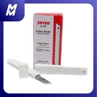 Cutter Contents A-100 JOYKO Small Cutter Blade 0.4mm Super Sharp (1 box contains 5 pcs)